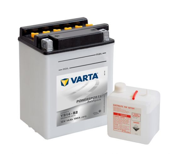 VARTA POWERSPORTS Freshpack 12V 14Ah 190A VARTA POWERSPORTS Freshpack 12V 14Ah 190A