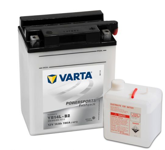 VARTA POWERSPORTS Freshpack 12V 14Ah 190A VARTA POWERSPORTS Freshpack 12V 14Ah 190A