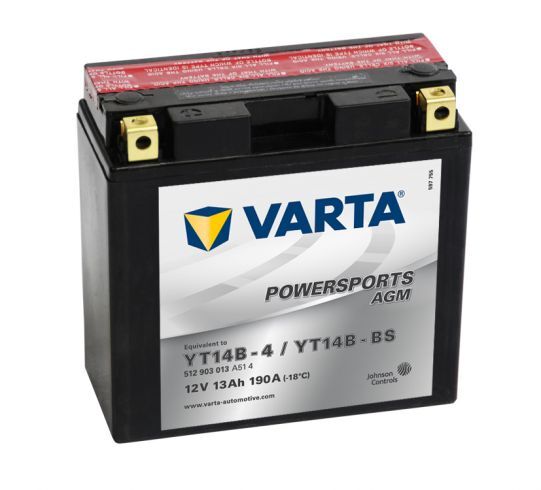 VARTA POWERSPORTS AGM 12V 13Ah 190A VARTA POWERSPORTS AGM 12V 13Ah 190A