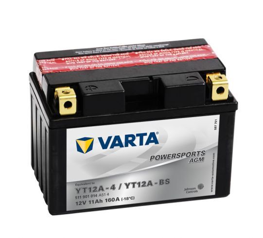 VARTA POWERSPORTS AGM 12V 11Ah 160A VARTA POWERSPORTS AGM 12V 11Ah 160A