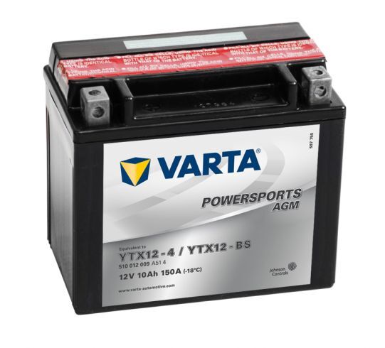 VARTA POWERSPORTS AGM 12V 10Ah 150A VARTA POWERSPORTS AGM 12V 10Ah 150A