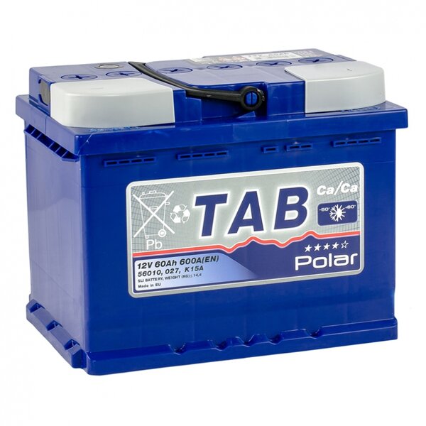 TAB Polar Blue B60HV 60Ah 600A TAB Polar Blue B60HV 60Ah 600A