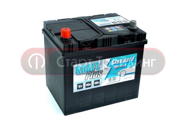 KRAFT STANDARD ASIA 60Ah 510A KRAFT STANDARD ASIA 60Ah 510A