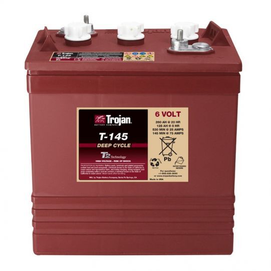 TROJAN T2 TECHNOLOGY™ 6V 260Ah TROJAN T2 TECHNOLOGY™ 6V 260Ah