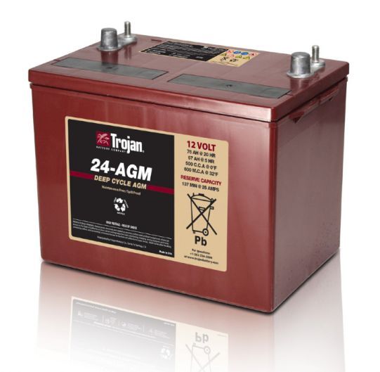 TROJAN DEEP-CYCLE AGM 12V 76Ah TROJAN DEEP-CYCLE AGM 12V 76Ah