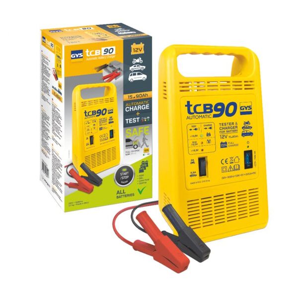 ЗАРЯДНА СТАНЦИЯ GYS TCB 90 Automatic 12V 2/5.5A ЗАРЯДНА СТАНЦИЯ GYS TCB 90 Automatic 12V 2/5.5A