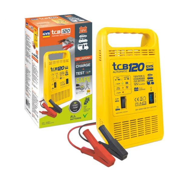 ЗАРЯДНА СТАНЦИЯ GYS TCB 120 Automatic 12V 3.5/7A ЗАРЯДНА СТАНЦИЯ GYS TCB 120 Automatic 12V 3.5/7A
