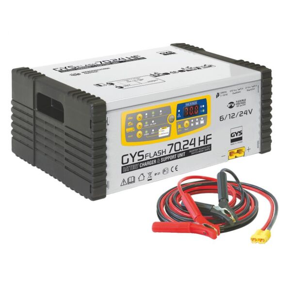 ЗАРЯДНА СТАНЦИЯ GYSFLASH 70-24 HF + Deep Cycle Charge 70A ЗАРЯДНА СТАНЦИЯ GYSFLASH 70-24 HF + Deep Cycle Charge 70A