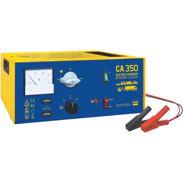 ЗАРЯДНА СТАНЦИЯ GYS CA350 6/12/24 25A ЗАРЯДНА СТАНЦИЯ GYS CA350 6/12/24 25A