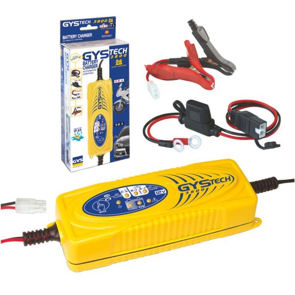 ЗАРЯДНА СТАНЦИЯ GYSTECH 3800 12V 3.8A ЗАРЯДНА СТАНЦИЯ GYSTECH 3800 12V 3.8A