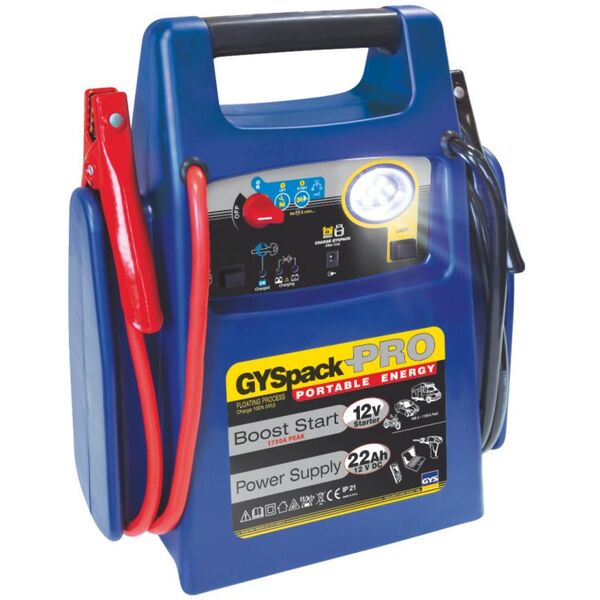 БУСТЕР GYSPACK PRO (1100 CCA) БУСТЕР GYSPACK PRO (1100 CCA)