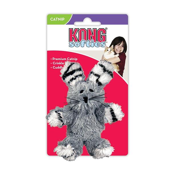 KONG CAT SOFTIES FUZZY BUNNY