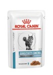 Royal Canin Sensitivity Control Cat - лечебна храна за котки, формулирана за намалява непоносимостта към съставки и храни 85 гр