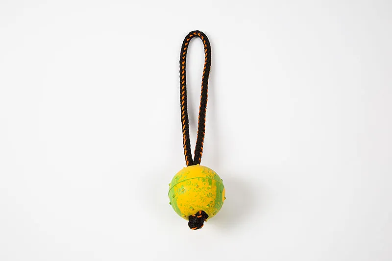 ABC Sport Klin Rubber Ball on a rope - Кучешка играчка за дърпане и дъвчене