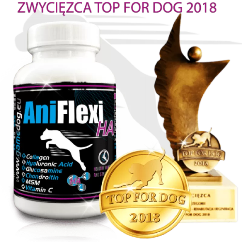 Game Dog AniFlexi HA - хранителна добавка за кучета, колаген, глюкозамин, хондроитин -