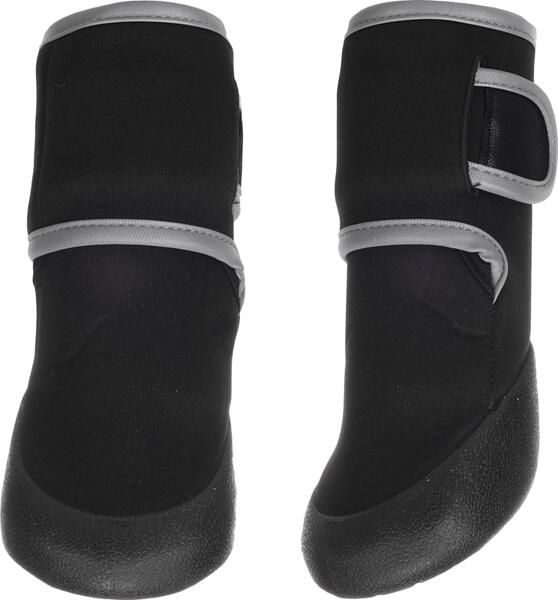 Flamingo Laki черни обувки за куче 2 бр XXL