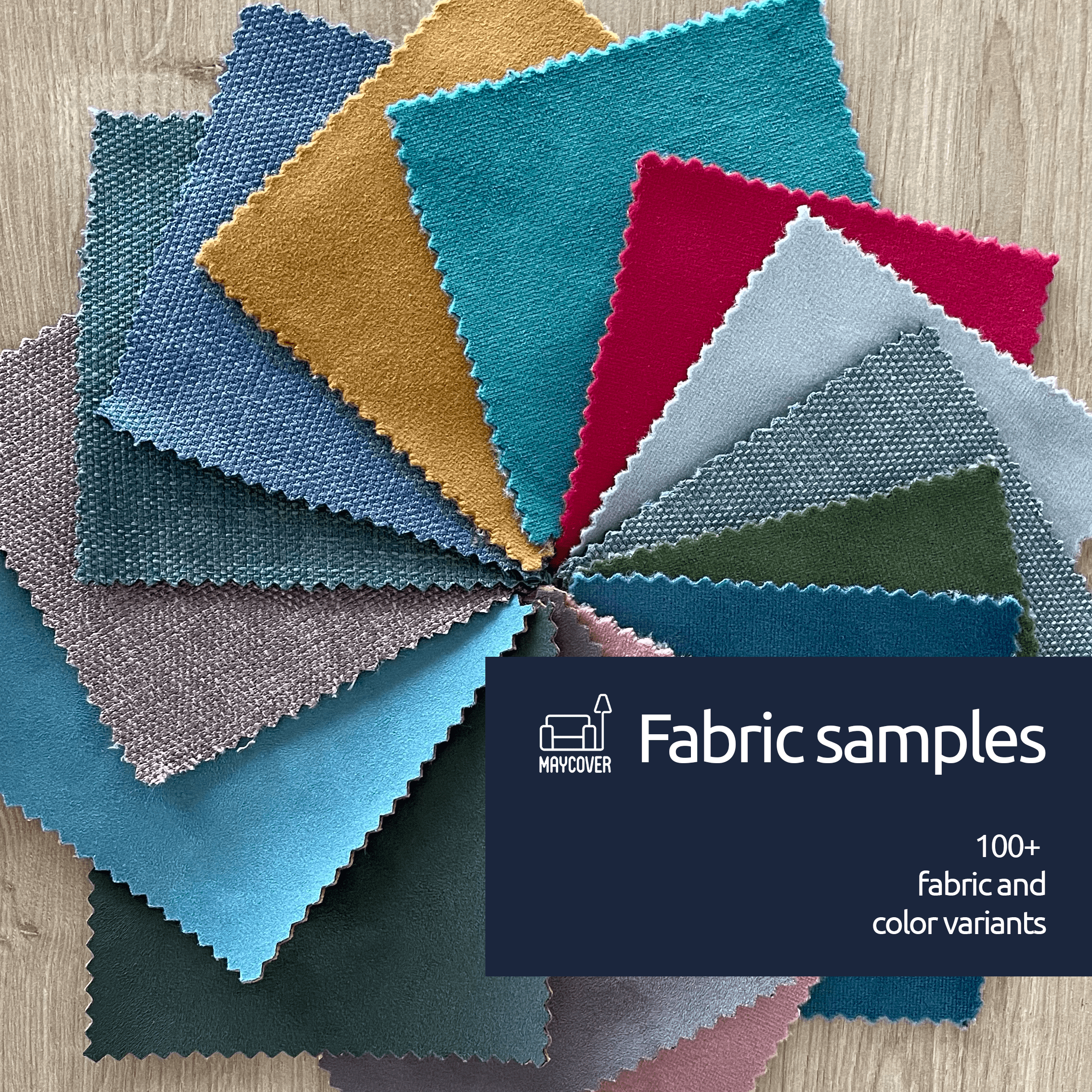 Japanese Fabric Sample Portfolio with over 400 fabric swatches
