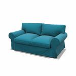 EKTORP 2 seater sofa cover (Velvet)