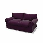 EKTORP 2 seater sofa cover (Velvet)