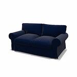EKTORP 2 seater sofa cover (Velvet)
