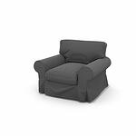 EKTORP armchair cover (Velvet)