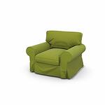 EKTORP armchair cover (Velvet)