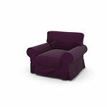 EKTORP armchair cover (Velvet)