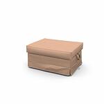 EKTORP footstool cover | Suede Line Fabric