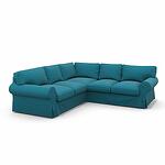 EKTORP 4 seater corner sofa cover VELVET