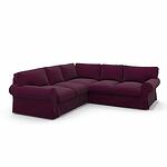 EKTORP 4 seater corner sofa cover VELVET
