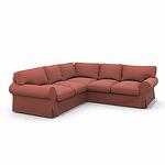 EKTORP 4 seater corner sofa cover VELVET
