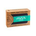 AVIA 100% натурален сапун с бамбуков активен въглен и масло от мента