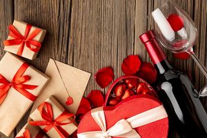 Кошница с вино за подарък 4