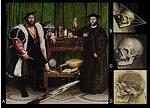 Оптична илюзия от 16-ти век - Посланиците - мистериозната картина на Холбайн