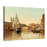 Карл Кауфман - Венеция, Гранд канал с изглед към Санта Мария дела Салюте №11283