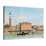 Карл Кауфман - Венеция, Гранд канал с изглед към Санта Мария дела Салюте №11283-Copy