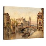 Карл Кауфман - Венеция, изглед към Санта Мария дела Салюте №11285-Copy