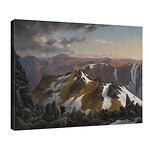 Юджийн фон Герард - Езерото Уакатипу с планината Ернслау, Нова Зеландия №12355-Copy