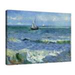 Винсент ван Гог - Морски пейзаж край les saintes maries de la mer №6962