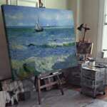 Винсент ван Гог - Морски пейзаж край les saintes maries de la mer