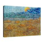 Винсент ван Гог - Вечерен пейзаж с изгряваща луна №7101