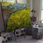 Винсент ван Гог - Слънчев изгрев над пшеницата