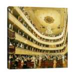 Густав Климт - Зала на стария дворцов театър във Виена