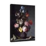 Балтазар ван дер Аст - Цветя във ваза с черупки и насекоми