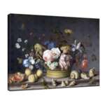 Балтазар ван дер Аст - Натюрморт с кошница цветя