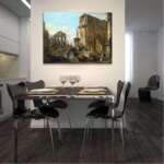 Джовани Панини - Римски руини и арката на Константин