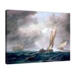 Вилем ван де Велде Стари - Холандски кораби в буря