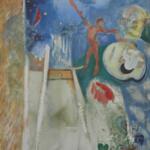 Копринен шал "В почит на Матис" 90
