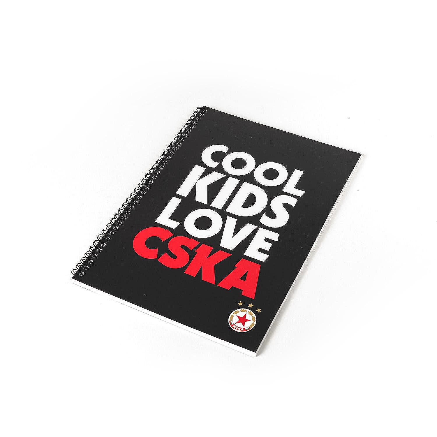 Тетрадка "Cool Kids Love CSKA" А4