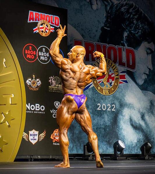 Радослав Ангелов със сребърен медал от Arnold Classic UK 2022